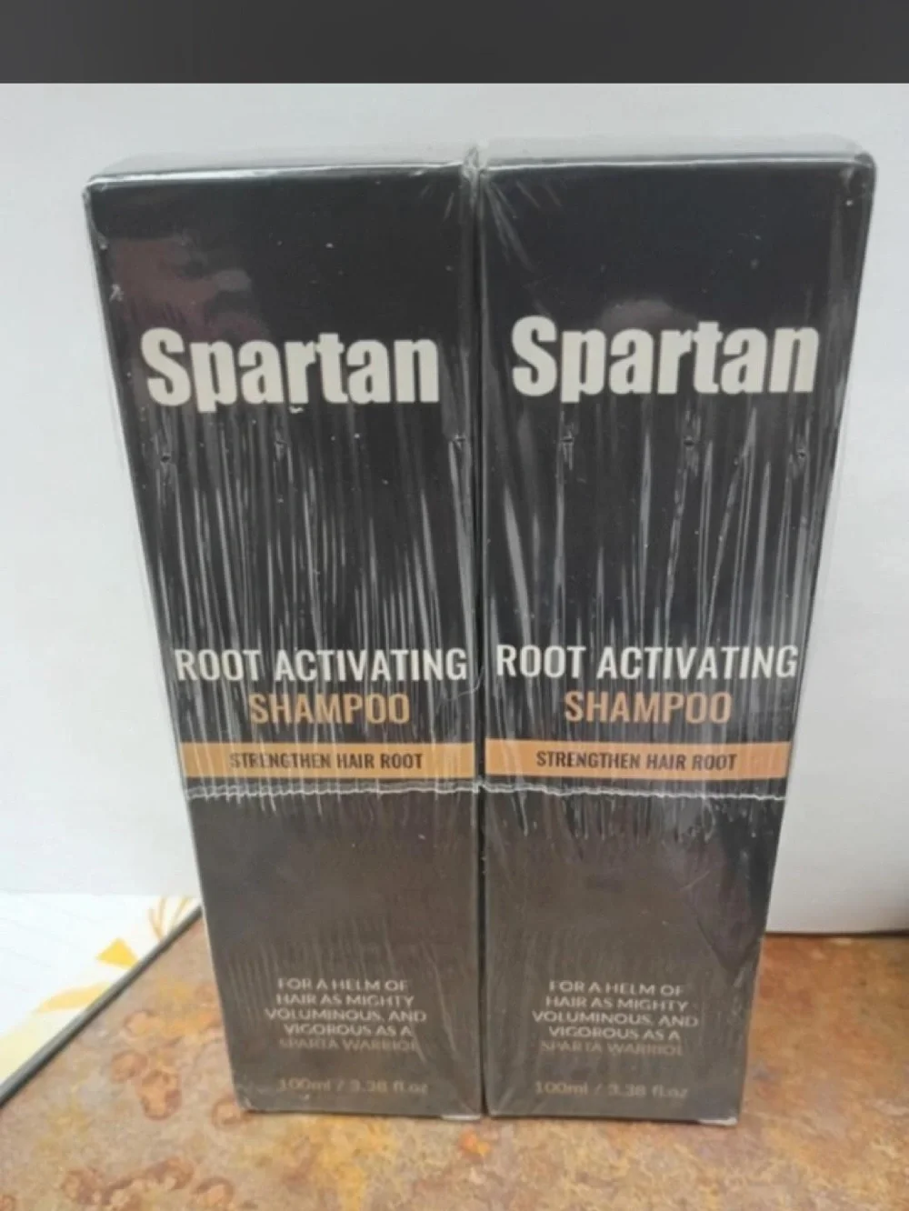 Root Activating Shampoo for spartan Men — Black X2